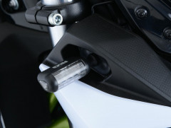 Adaptateur micro clignotant noir avant R&G | Moto KAWASAKI