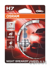 Ampoule Night Breaker Laser H7 12V 55W Osram | Maxiscooter HONDA, MBK, PEUGEOT, SUZUKI, YAMAHA