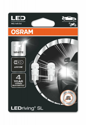 Ampoule LED W5W 12V 0.8W 6000K Osram