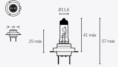 Ampoule H7 12V 55W Vparts | Maxiscooter, Scooter