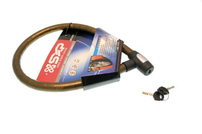 ANTIVOL CABLE 1M EN ACIER ARTICULE 25MM
