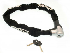 ANTIVOL CHAINE 1M EN ACIER 9 5MM