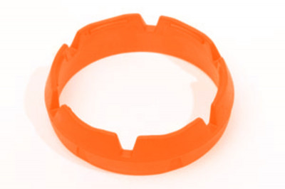 Bague de Protections de Fourche Orange Tecnium | Motocross KTM, HUSQVARNA, HUSABERG