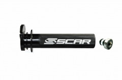 Barillet de gaz alu noir avec roulement Scar | XE 125, XX 125, TTR 125, YZ 125, YZ 250