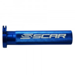 Barillet de gaz alu bleu avec roulement Scar | YAMAHA YZ 65