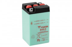Batterie conventionnelle sans pack acide B49-6 Yuasa | Moto BMW, CAGIVA