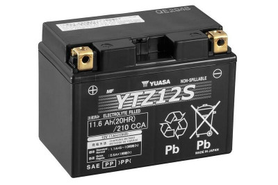 Batterie sans entretien activé usine YTZ12S Yuasa | Moto, Maxiscooter HONDA, YAMAHA, APRILIA