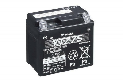 Batterie sans entretien activé usine YTZ7S Yuasa | Motocross, Moto, Scooter, Maxiscooter, Quad