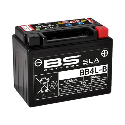 Batterie SLA sans entretien activé usine BB4L-B BS BATTERY