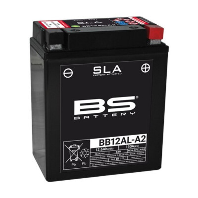 Batterie SLA sans entretien activé usine BB12AL-A2 BS BATTERY | Scooter, Moto, Maxiscooter