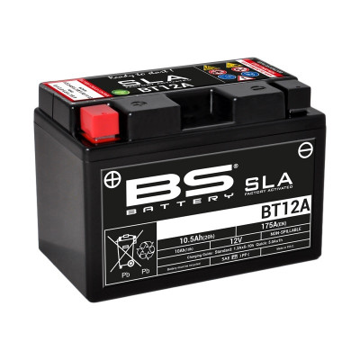 Batterie SLA sans entretien activée usine BT12A BS BATTERY | Moto, Maxiscooter, Motocross