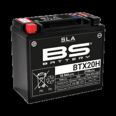 Batterie SLA sans entretien activée usine BTX20 | Quad, Moto, Motoneige, Ssv