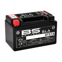 Batterie SLA sans entretien activé usine BTX7A BS BATTERY