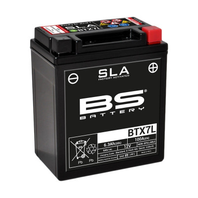 Batterie SLA sans entretien activé usine BTX7L BS BATTERY