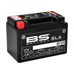 Batterie SLA sans entretien activée usine BTX9 BS BATTERY