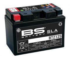 Batterie SLA sans entretien activée usine BTZ12S BS BATTERY | HONDA, KYMCO, YAMAHA, APRILIA