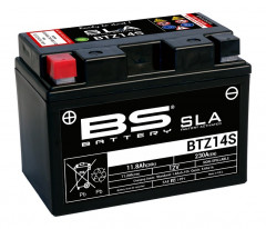 Batterie SLA sans entretien activé usine BTZ14S BS BATTERY | Moto, Maxiscooter, Motocross