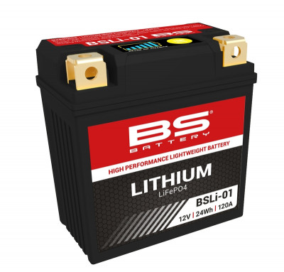 Batterie Lithium-Ion BSLI-01 BS BATTERY | Motocross HONDA, KTM, HUSQVARNA