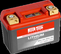 Batterie Lithium-Ion BSLI-04 BS BATTERY | Moto, Maxiscooter, Quad, Motocross, Motoneige, Ssv