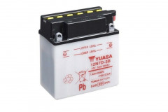 Batterie conventionnelle sans pack acide 12N7D-3B Yuasa | BADGER YFM 80, RAPTOR YFM 50, 80, YFM 100