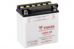 Batterie conventionnelle sans pack acide 12N9-3B Yuasa | HONDA CB REBEL 250, KAWASAKI H1 500