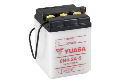 Batterie conventionnelle sans pack acide 6N4-2A-5 Yuasa | YAMAHA DT 80, YAMAHA DT MX 80