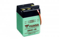 Batterie conventionnelle sans pack acide 6N4C-1B Yuasa | CL 125, PANTHEON FES 150, SH INJECTION 150