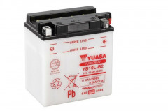 Batterie conventionnelle sans pack acide YB10L-B2 Yuasa | X9 125, GS E 500, GS F 500