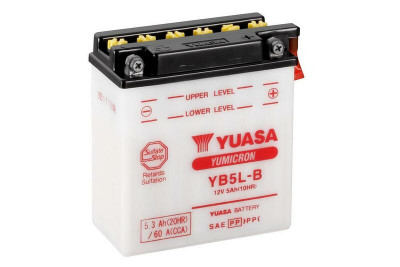 Batterie conventionnelle sans pack acide YB5L-B Yuasa | Scooter, Moto, Motocross, Mécaboite