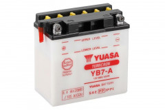Batterie conventionnelle sans pack acide YB7-A Yuasa | Scooter, Moto, Maxiscooter