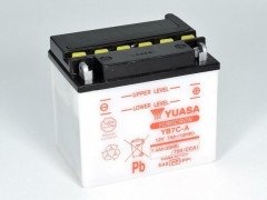 Batterie conventionnelle sans pack acide YB7C-A Yuasa | TRIUMPH BONNEVILLE T120 650, YAMAHA TW 200
