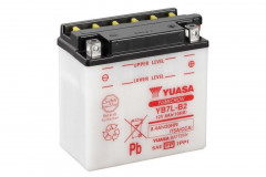 Batterie conventionnelle sans pack acide YB7L-B2 Yuasa | Maxiscooter MBK, PEUGEOT, YAMAHA