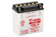Batterie conventionnelle sans pack acide YB9L-B Yuasa | HONDA CB REBEL 250