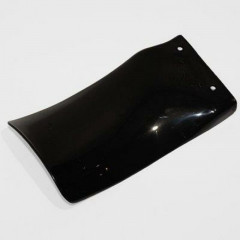 Bavette d'amortisseur noir Ufo | CR 125, CR 250, CRF R 250, CRF R 450, CRFX 450