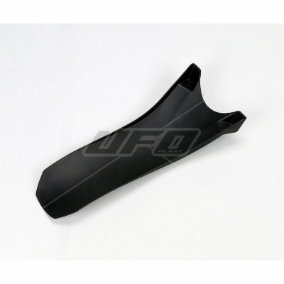 Bavette d'amortisseur noir Ufo | HONDA CRF R 250, HONDA CRF R 450, HONDA CRFX 450