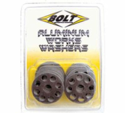 BOLT RONDELLE ALU RACE ØINT 6MM / ØEXT 25MM