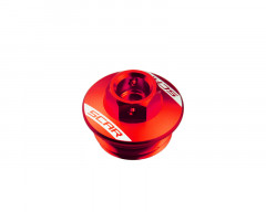 Bouchon supérieur carter huile rouge Scar | Motocross, Moto