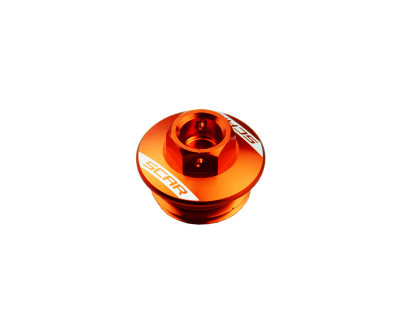 Bouchon supérieur carte huile orange Scar | Motocross, Quad, Moto