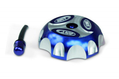 Bouchon de réservoir marque ART alu bleu quad