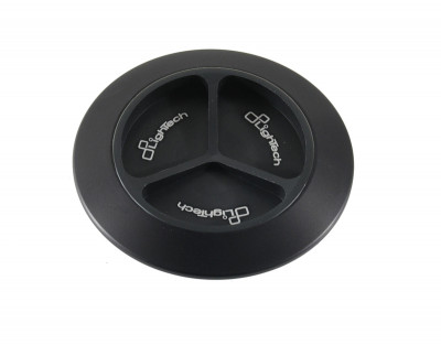 Bouchon de réservoir marque LIGHTECH noir/argent à vis Kawasaki Z650