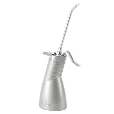 Burette zinc 200 ML avec bec rigide alu 135 MM Pressol
