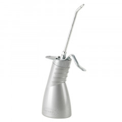 Burette zinc 200 ML avec bec rigide alu 135 MM Pressol