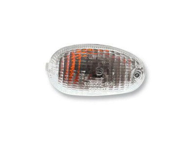 Cabochon de clignotant arrière gauche type origine translucide Vparts | STORM 50, TYPHOON 50