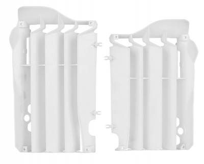 Cache radiateur blanc Polisport | HONDA CR 125, HONDA CR 250