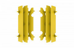 Cache radiateur jaune Polisport | SUZUKI DRZ 400, SUZUKI DRZE 400, SUZUKI RM 125, SUZUKI RM 250