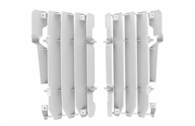 Cache radiateur blanc Polisport | RR 300, RR 390, RR 430, RR 480, RR 2 TEMPS 250, RR ENDURO 350