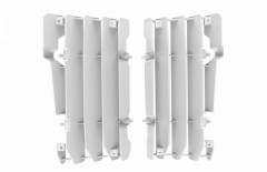 Cache radiateur blanc Polisport | RR 300, RR 390, RR 430, RR 480, RR 2 TEMPS 250, RR ENDURO 350