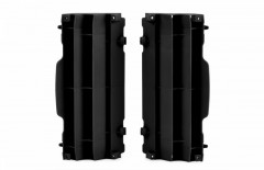 Cache radiateur Noir Polisport | Motocross KTM, HUSQVARNA