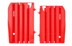 Cache radiateur rouge Polisport | HONDA CR 125, HONDA CR 250