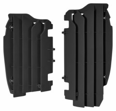 Cache radiateur noir Polisport | KAWASAKI KXF 450